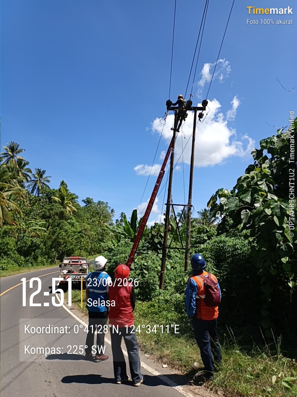MDT Laksanakan Pekerjaan Uprating Jaringan SUTM 20 kV di Motongkad, Kawasan ULP Modayag — 1