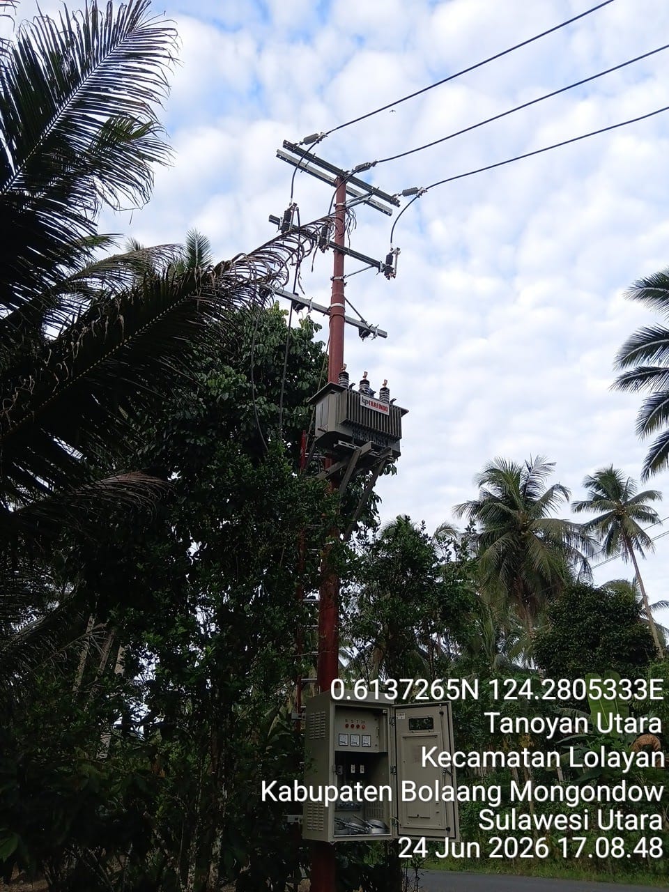 Wujudkan Listrik Andal untuk Masyarakat, MDT Bangun Gardu Cantol di Desa Tanoyan — 3