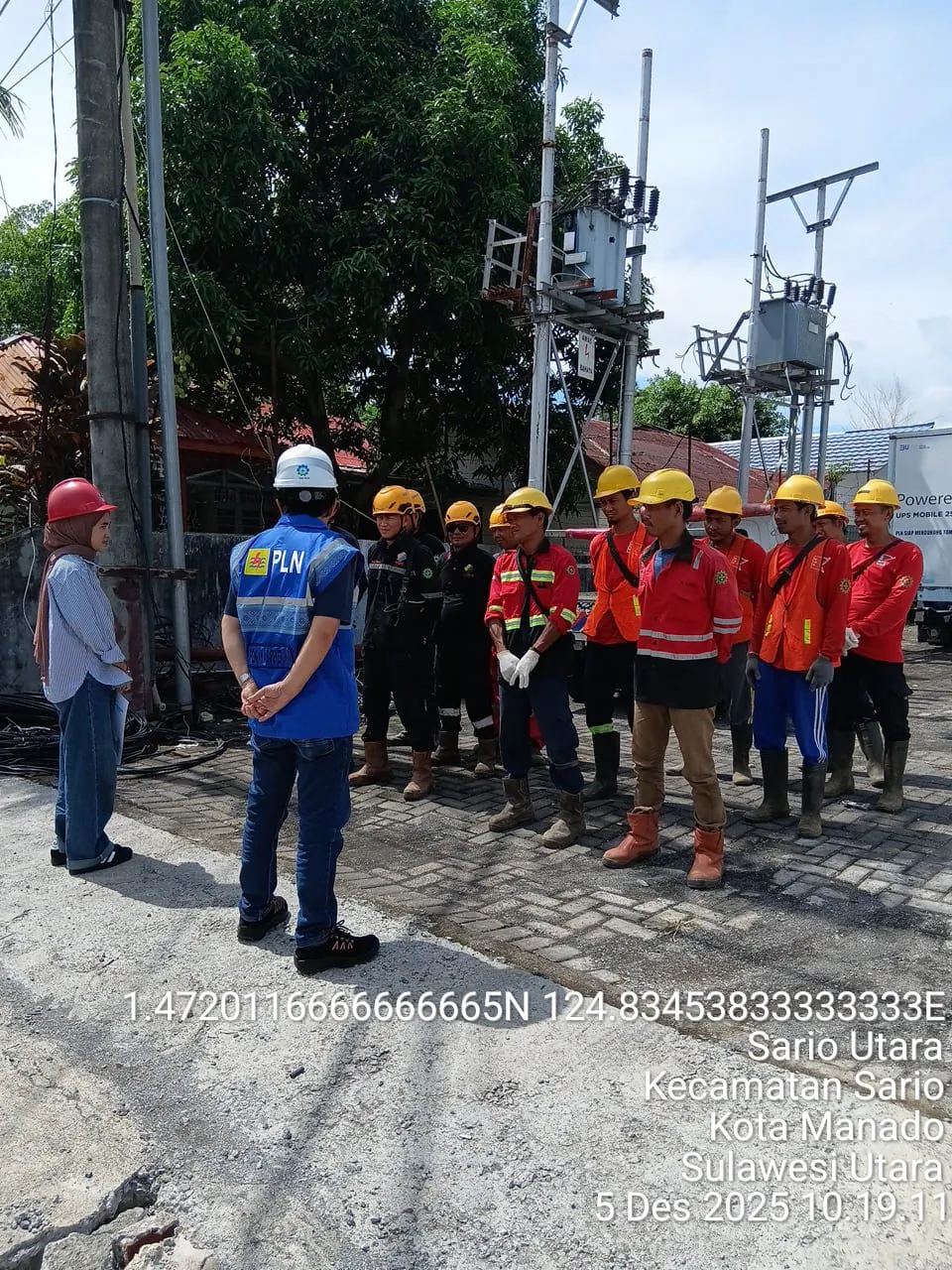 Penarikan Kabel SKTM (Mesin Winch)
